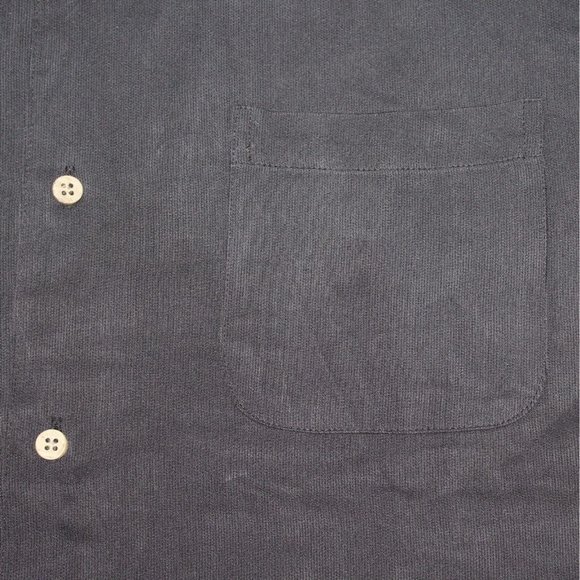 Cubavera Large Black Embroidered Dr Pepper Short Sleeve Bowling Camp Cigar Shirt - Picture 10 of 10